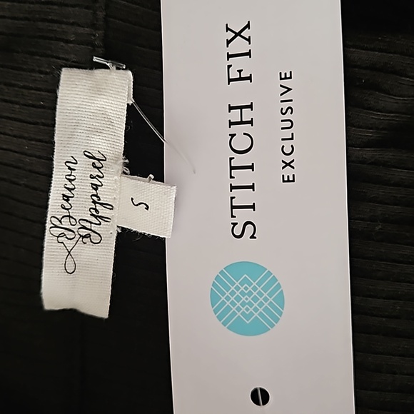 *NWT* Beacon Apparel lllona Collared Ribbed Knit Top - Picture 6 of 11